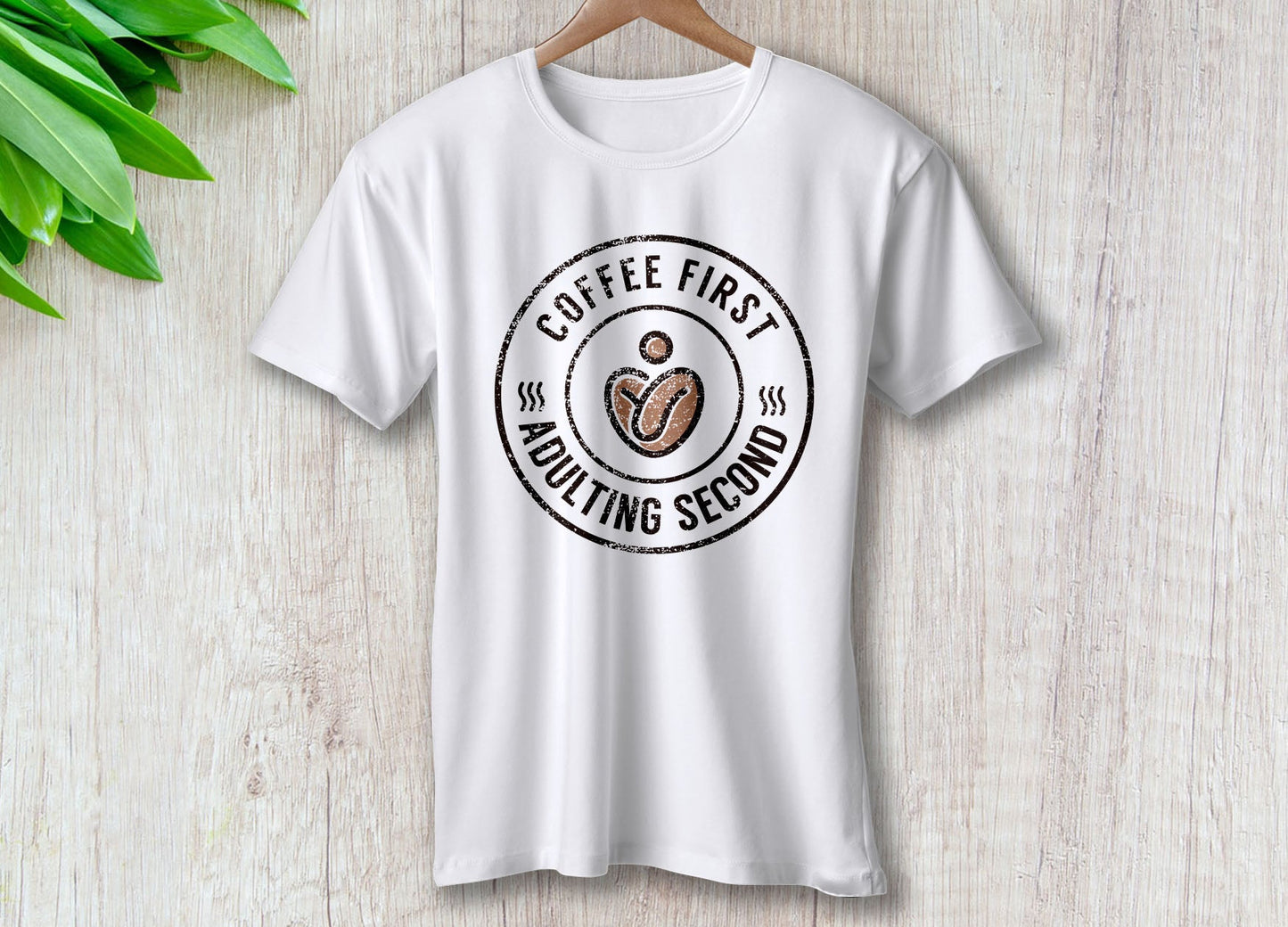 Coffee First Adulting Second – travel - inspired Clothing by Aroundtheworldinarush