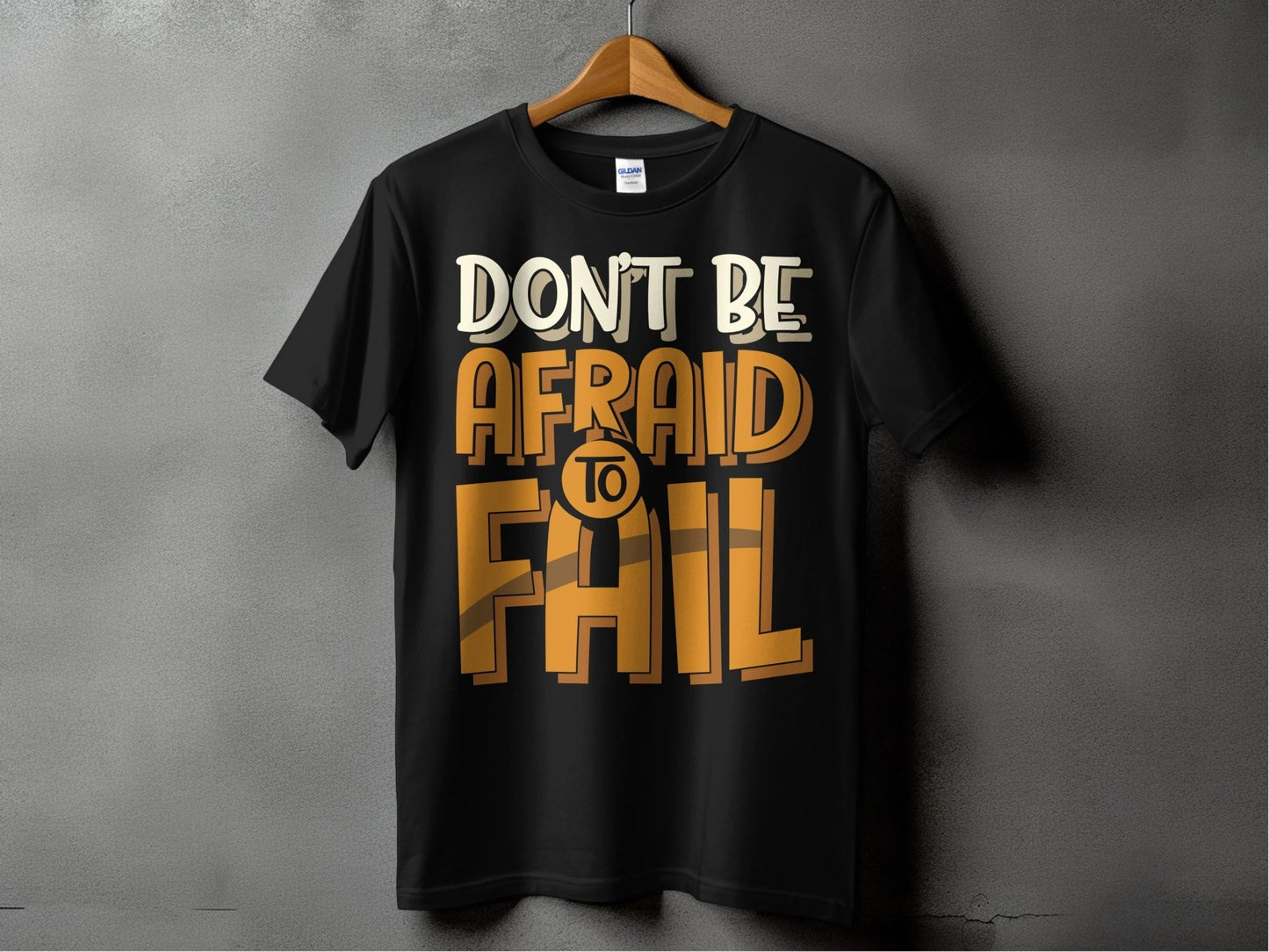 Don't afraid to fail – travel - inspired Clothing by Aroundtheworldinarush