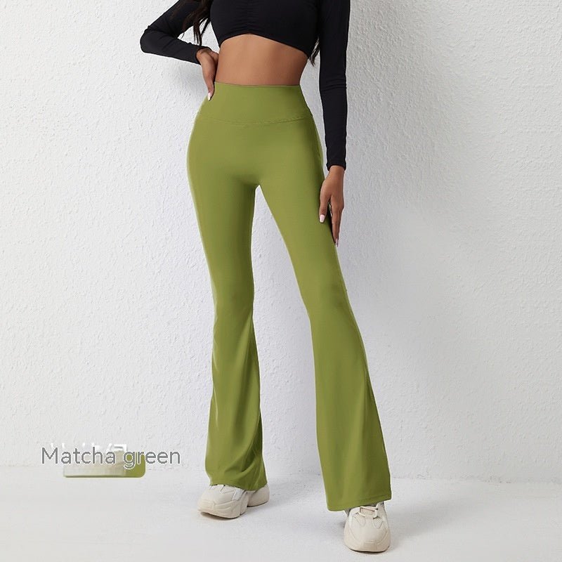 High Waisted Hip Lifting Tight Pants And Wide Leg Fitness Pants – travel - inspired 0 by Aroundtheworldinarush