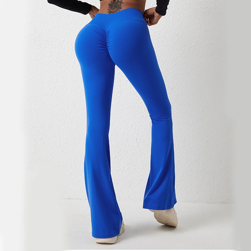 High Waisted Hip Lifting Tight Pants And Wide Leg Fitness Pants – travel - inspired 0 by Aroundtheworldinarush