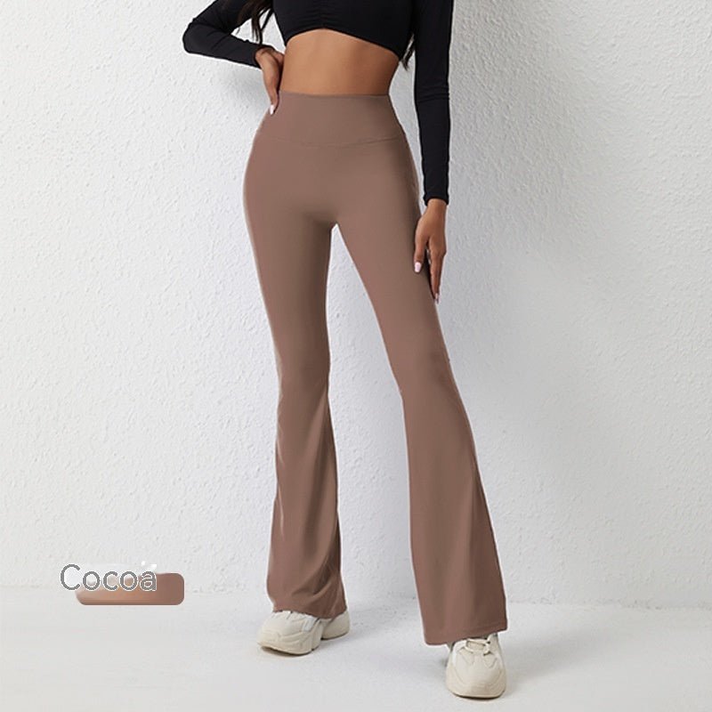 High Waisted Hip Lifting Tight Pants And Wide Leg Fitness Pants – travel - inspired 0 by Aroundtheworldinarush