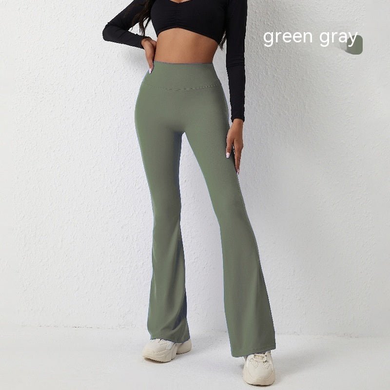High Waisted Hip Lifting Tight Pants And Wide Leg Fitness Pants – travel - inspired 0 by Aroundtheworldinarush