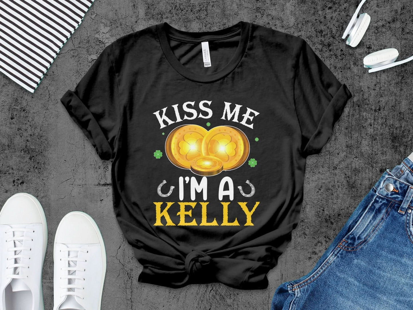 Kiss Me Im a Kelly – travel - inspired Clothing by Aroundtheworldinarush