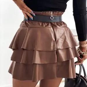 Ladies Waist Mini Skirt Puff Skirt Cake Skirt – travel - inspired 0 by Aroundtheworldinarush