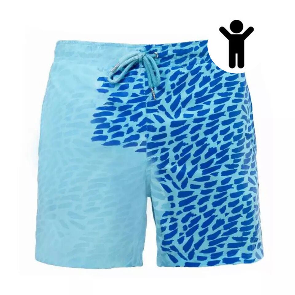 Magical Change Color Beach Shorts Summer Men Swimming Trunks Swimwear Swimsuit Quick Dry bathing shorts Beach Pant – travel - inspired 0 by Aroundtheworldinarush