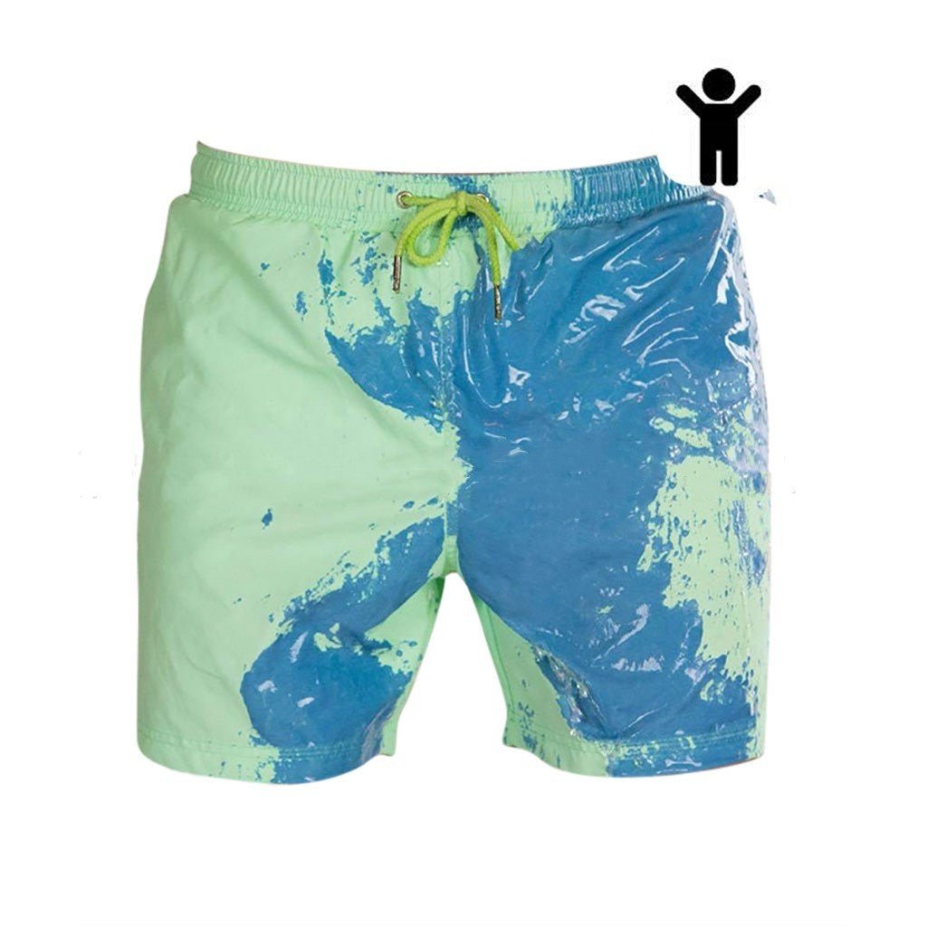 Magical Change Color Beach Shorts Summer Men Swimming Trunks Swimwear Swimsuit Quick Dry bathing shorts Beach Pant – travel - inspired 0 by Aroundtheworldinarush