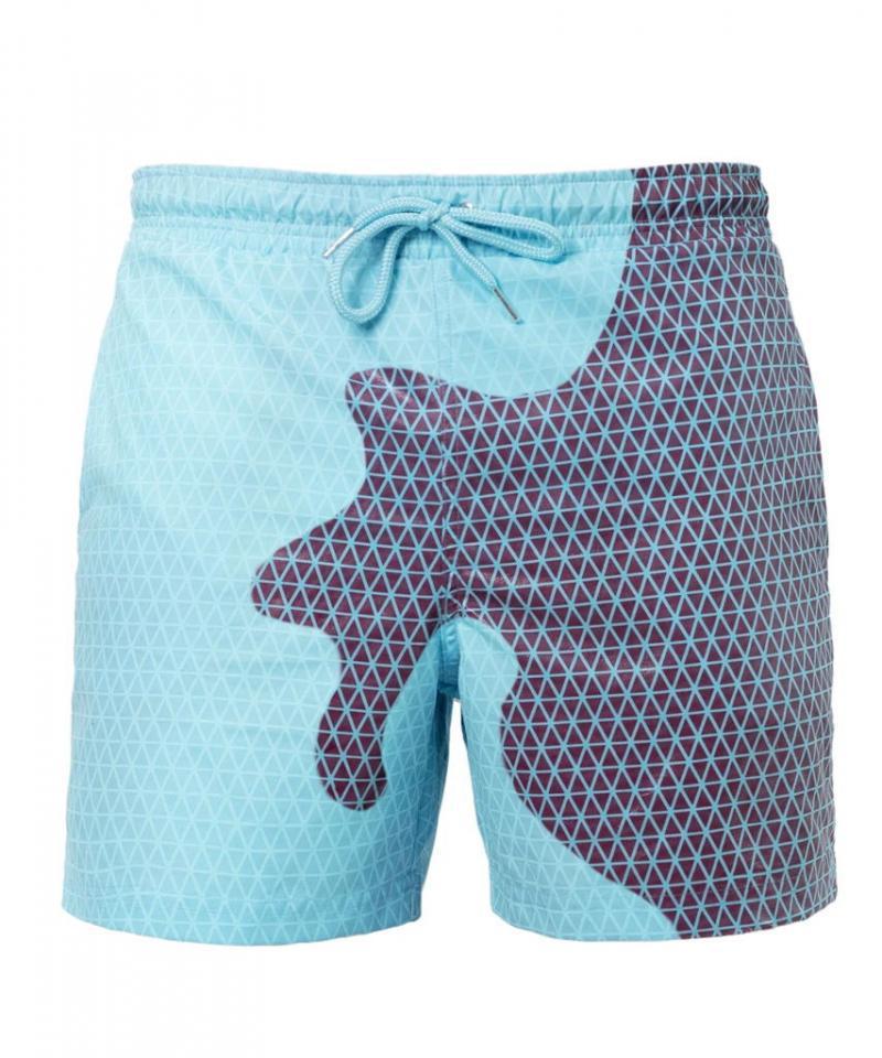 Magical Change Color Beach Shorts Summer Men Swimming Trunks Swimwear Swimsuit Quick Dry bathing shorts Beach Pant – travel - inspired 0 by Aroundtheworldinarush