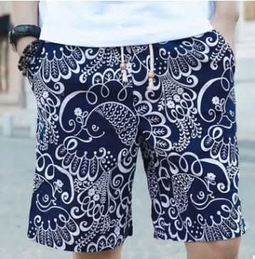 Men Linen Beach Shorts – travel - inspired 0 by Aroundtheworldinarush