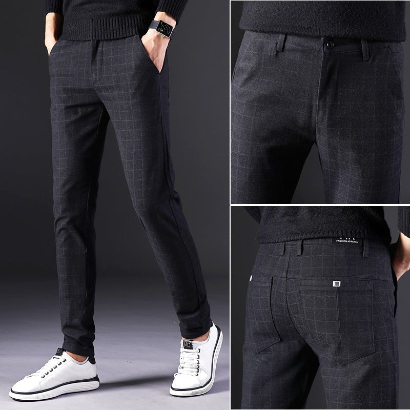 Men's Fashion And Comfort Slim Straight Trousers – travel - inspired 0 by Aroundtheworldinarush