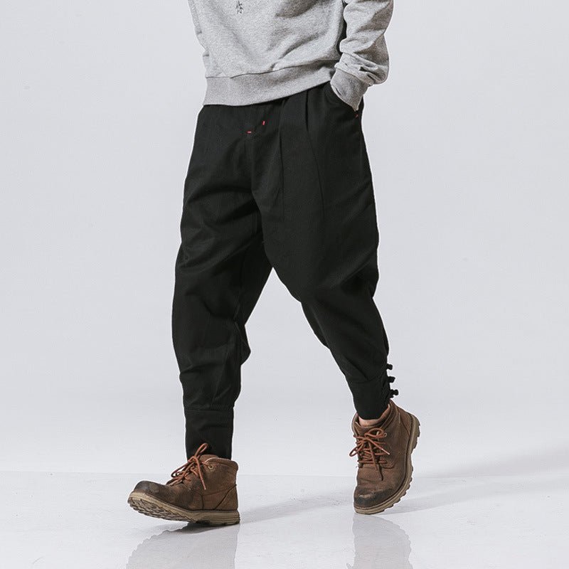 Men's mouth buckle casual pants – travel - inspired 0 by Aroundtheworldinarush