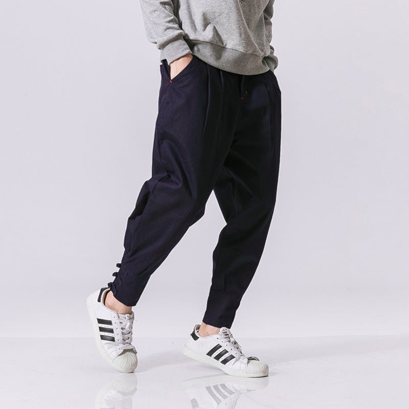 Men's mouth buckle casual pants – travel - inspired 0 by Aroundtheworldinarush