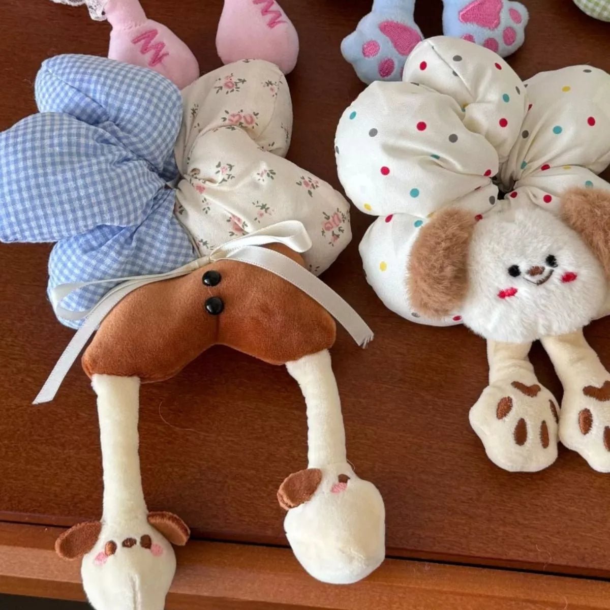 Printed Animal Shaped Hair Scrunchy – travel - inspired by Aroundtheworldinarush