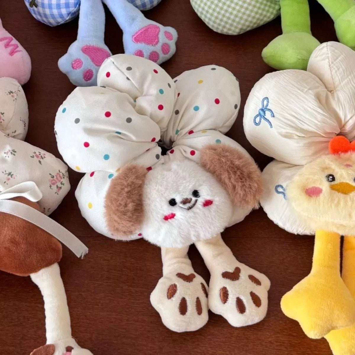 Printed Animal Shaped Hair Scrunchy – travel - inspired by Aroundtheworldinarush
