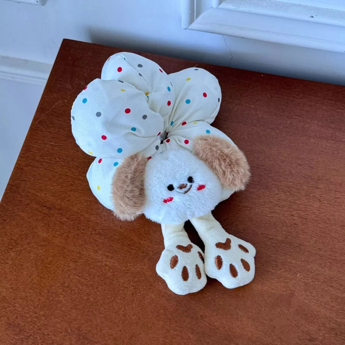 Printed Animal Shaped Hair Scrunchy – travel - inspired by Aroundtheworldinarush