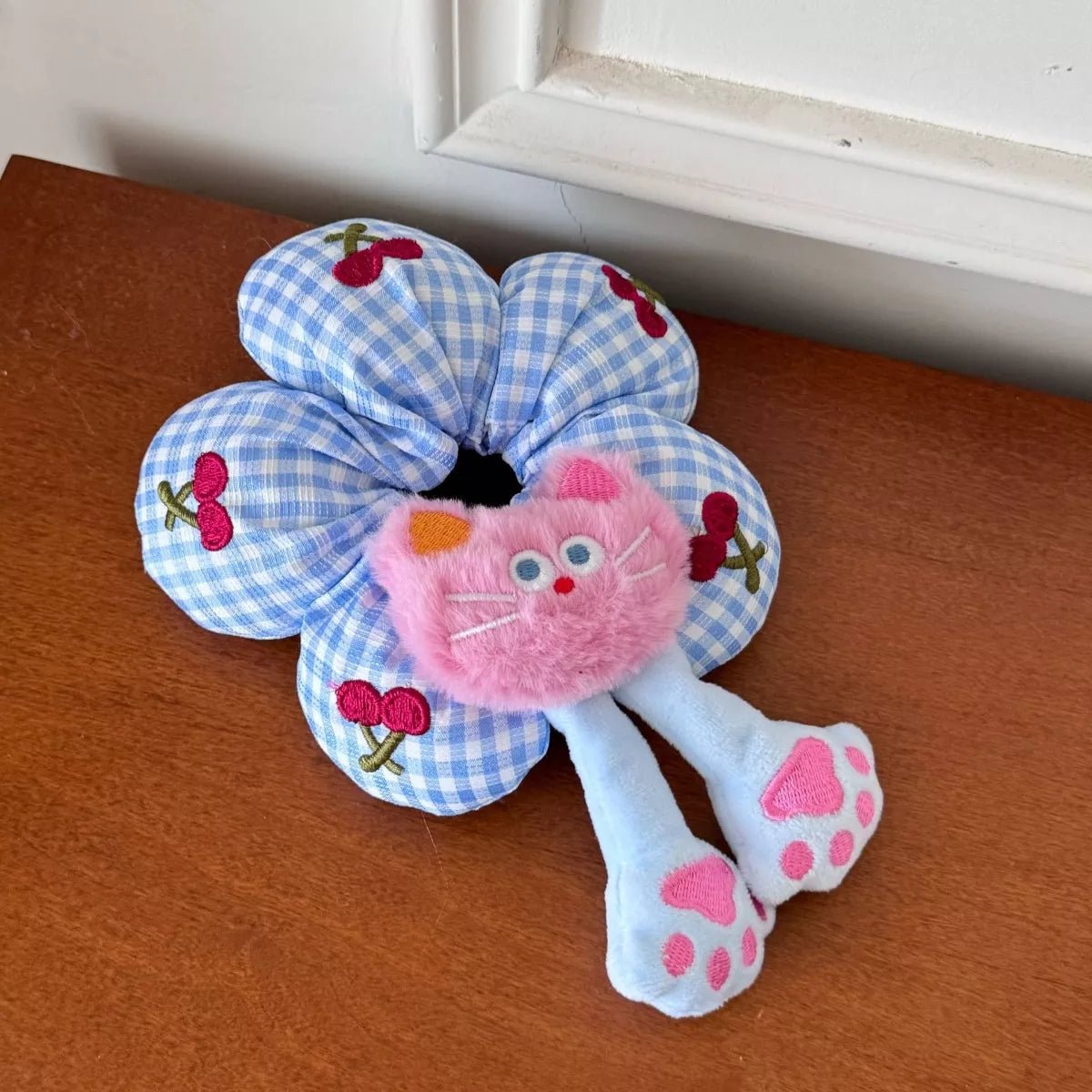 Printed Animal Shaped Hair Scrunchy – travel - inspired by Aroundtheworldinarush