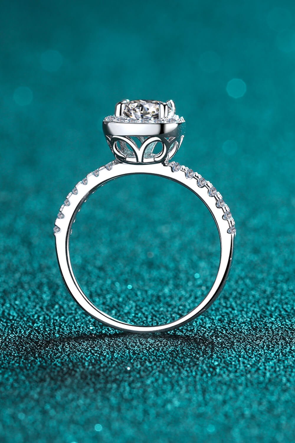 Square Moissanite Ring – travel - inspired by Aroundtheworldinarush