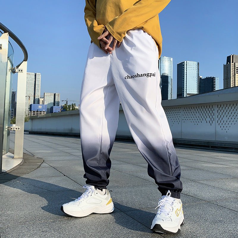 Trendy Gradient Color Trousers Men – travel - inspired 0 by Aroundtheworldinarush