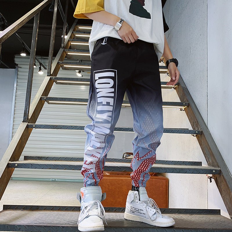 Trendy Gradient Color Trousers Men – travel - inspired 0 by Aroundtheworldinarush