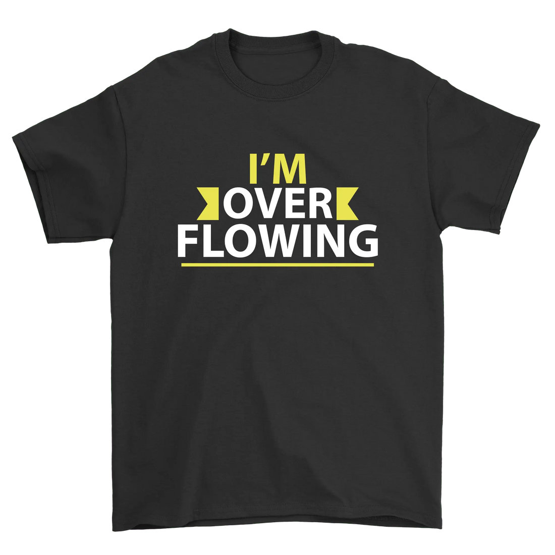 Im Over Flowing | Travel-Inspired Unisex T-Shirt: Travel-Ready T-shirt - Aroundtheworldinarush