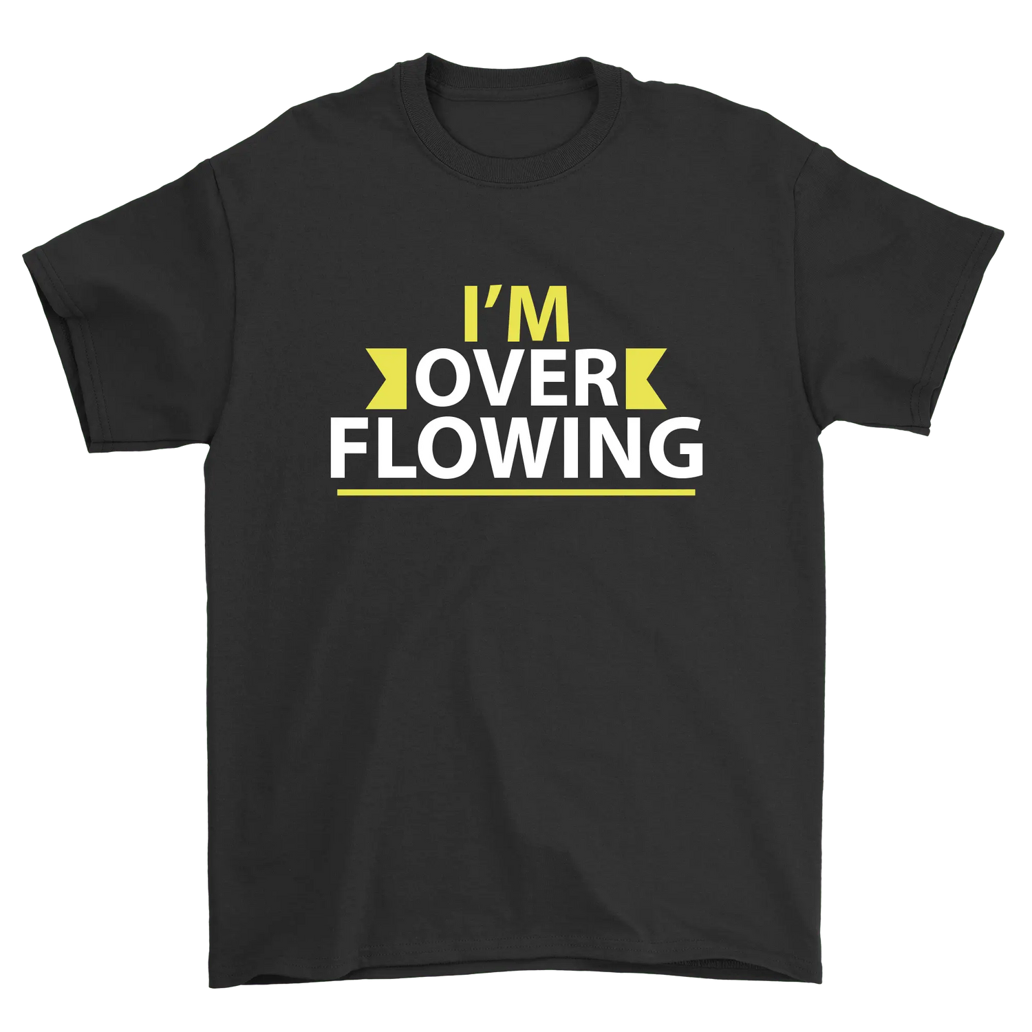 Im Over Flowing | Travel-Inspired Unisex T-Shirt: Travel-Ready T-shirt - Aroundtheworldinarush
