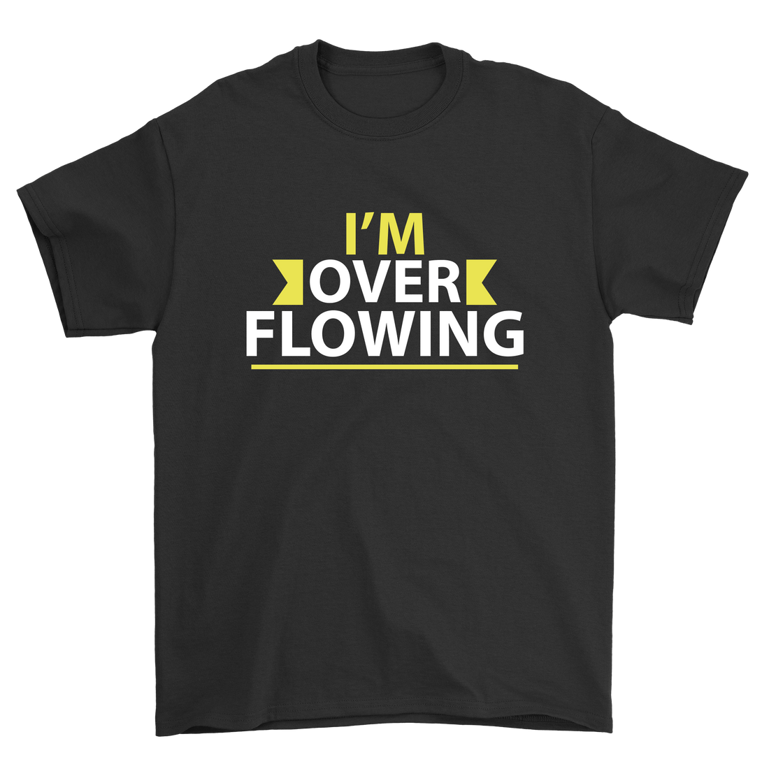 Im Over Flowing | Travel-Inspired Unisex T-Shirt: Travel-Ready T-shirt - Aroundtheworldinarush