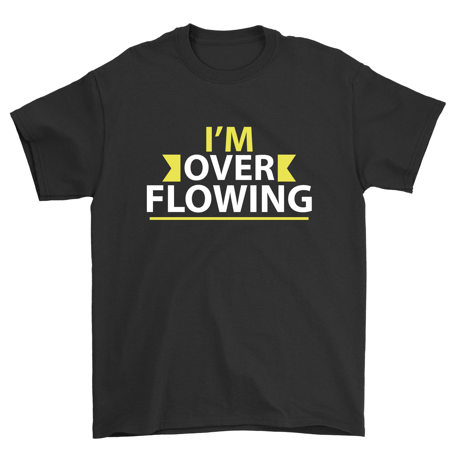 Im Over Flowing | Travel-Inspired Unisex T-Shirt: Travel-Ready T-shirt - Aroundtheworldinarush