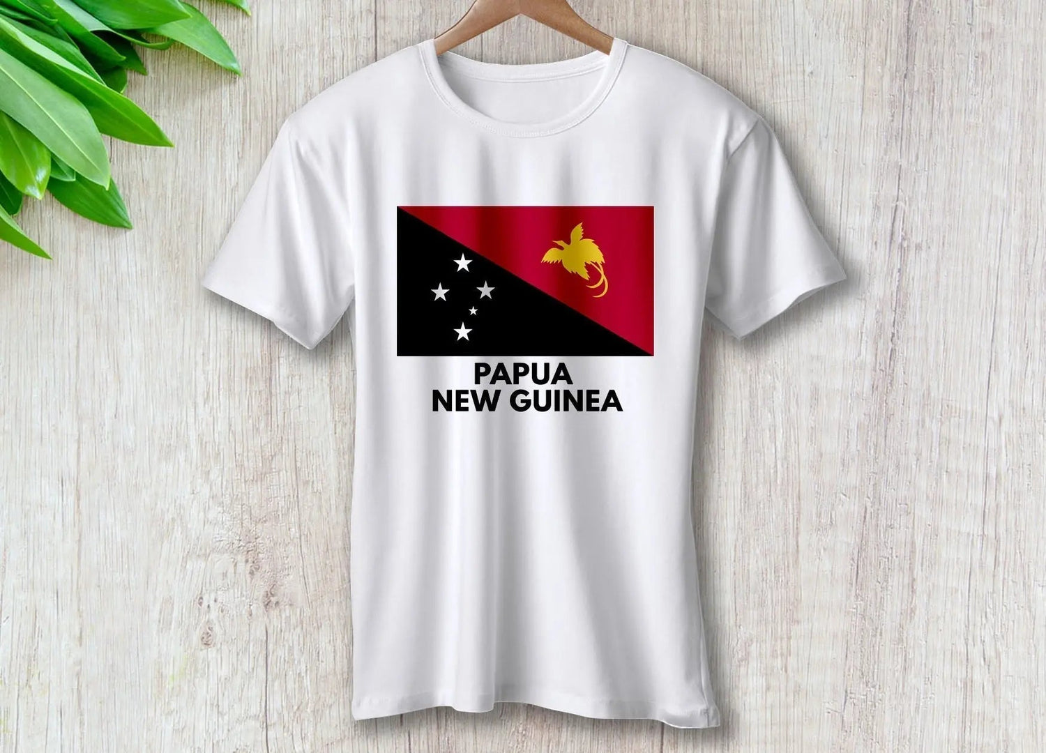 Papua New Guinea Flag T-Shirt | Independence Day (Sept 16) - Aroundtheworldinarush