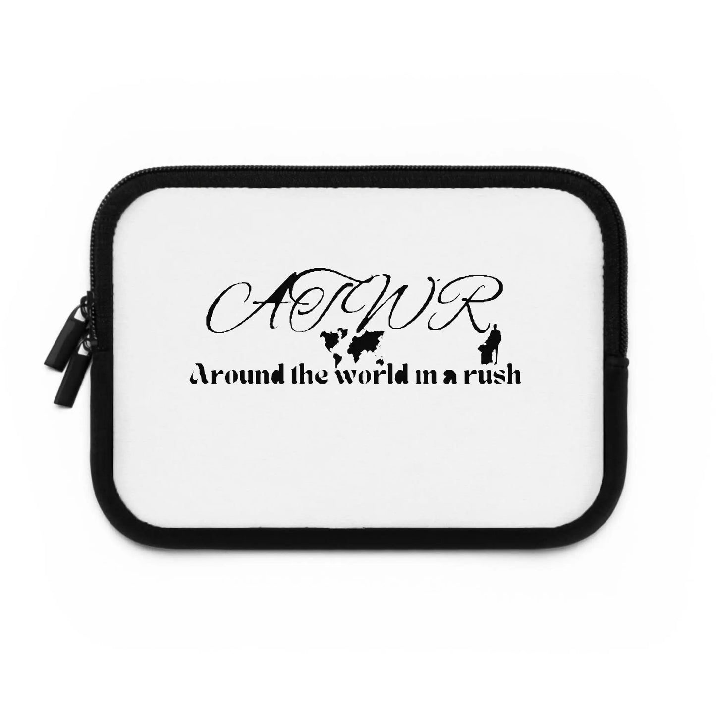 ATWIAR Logo — 7 - inch Tablet Sleeve – travel - inspired by Aroundtheworldinarush