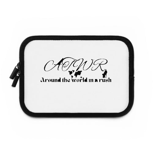 ATWIAR Logo — 7 - inch Tablet Sleeve – travel - inspired by Aroundtheworldinarush