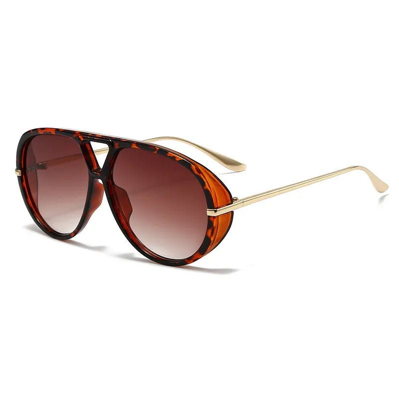 Aviator Fashion Sunglasses with Yellow Tinted Lenses – travel - inspired by Aroundtheworldinarush