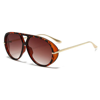 Aviator Fashion Sunglasses with Yellow Tinted Lenses – travel - inspired by Aroundtheworldinarush