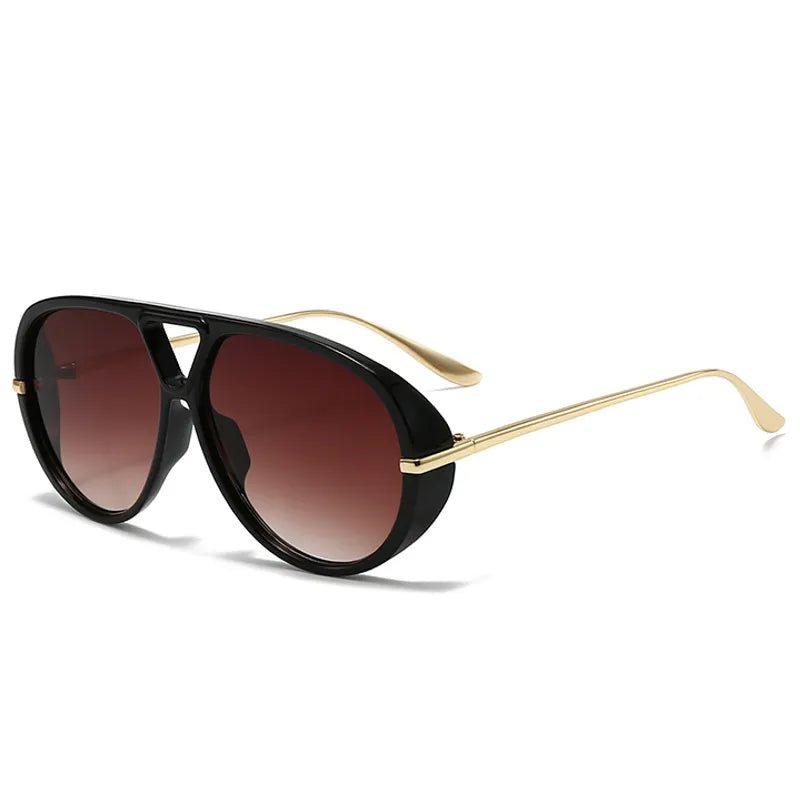 Aviator Fashion Sunglasses with Yellow Tinted Lenses – travel - inspired by Aroundtheworldinarush