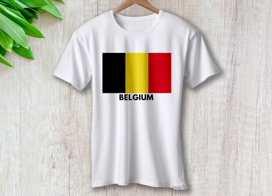 Belgium Flag T Shirt | Travel - Inspired Unisex T-Shirt – travel - inspired Clothing by Aroundtheworldinarush