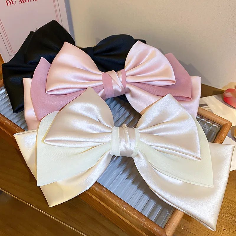 Bow Cloth Hair Clip – travel - inspired by Aroundtheworldinarush