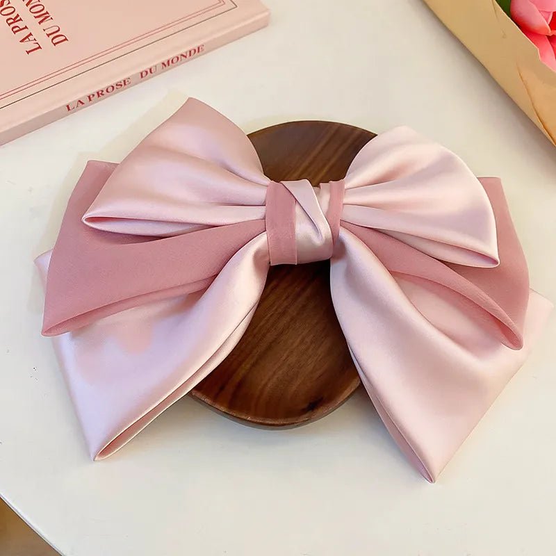 Bow Cloth Hair Clip – travel - inspired by Aroundtheworldinarush