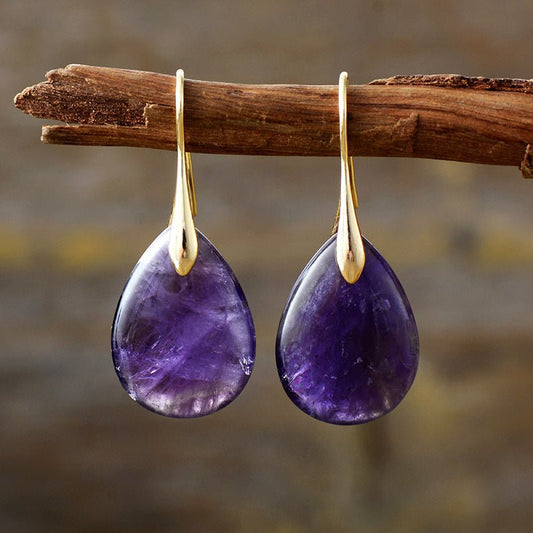 Crystal Dangle Earrings – travel - inspired by Aroundtheworldinarush