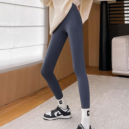 Fleece Thickened Leggings Winter - 20 To 5 Shark Pants For Women High Waist Tight Skinny Tummy Control Buttocks Slimming Yoga Pants – travel - inspired 4 by Aroundtheworldinarush
