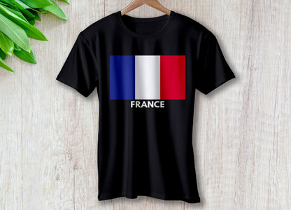 France Flag T Shirt | Travel - Inspired Unisex T-Shirt – travel - inspired by Aroundtheworldinarush