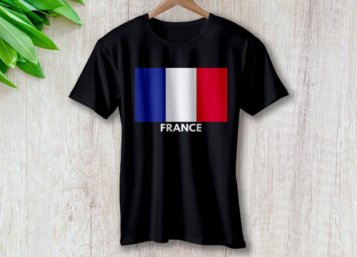 France Flag T Shirt | Travel - Inspired Unisex T-Shirt – travel - inspired by Aroundtheworldinarush