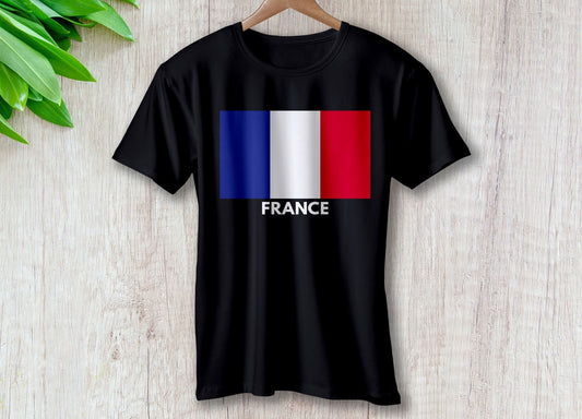 France Flag T Shirt | Travel - Inspired Unisex T-Shirt – travel - inspired by Aroundtheworldinarush