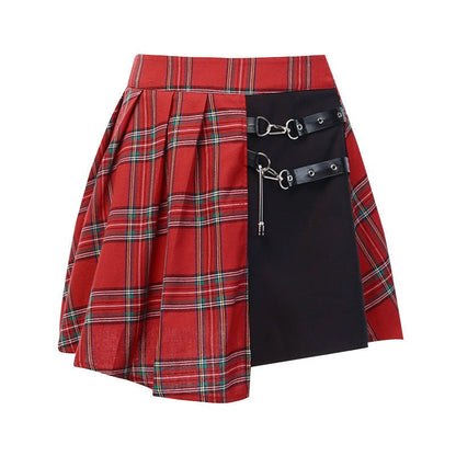 Gothic Pleated Short Skirt Skirt Women – travel - inspired 0 by Aroundtheworldinarush