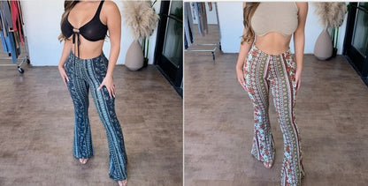 High Elastic Tight Pants Slim Sexy Print Trousers Womens Clothing – travel - inspired 0 by Aroundtheworldinarush