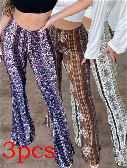 High Elastic Tight Pants Slim Sexy Print Trousers Womens Clothing – travel - inspired 0 by Aroundtheworldinarush