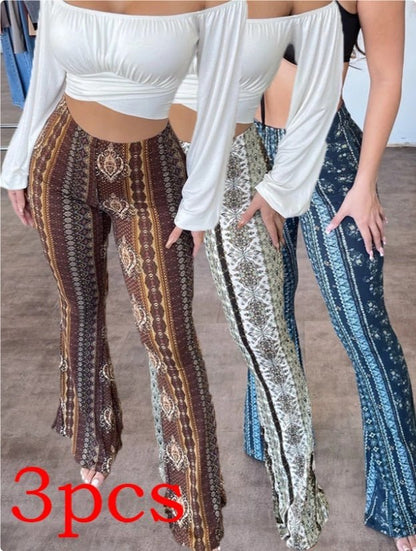 High Elastic Tight Pants Slim Sexy Print Trousers Womens Clothing – travel - inspired 0 by Aroundtheworldinarush