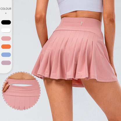 High Quality Tennis Skirt With Zipped Pocket Women Pleated Sports Skirt – travel - inspired 4 by Aroundtheworldinarush