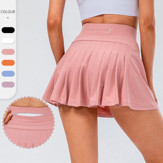High Quality Tennis Skirt With Zipped Pocket Women Pleated Sports Skirt – travel - inspired 4 by Aroundtheworldinarush