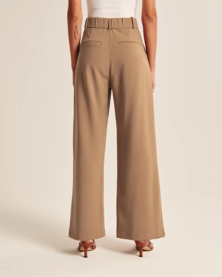 High Waist Straight Trousers With Pockets Wide Leg Casual Pants For Women – travel - inspired 0 by Aroundtheworldinarush