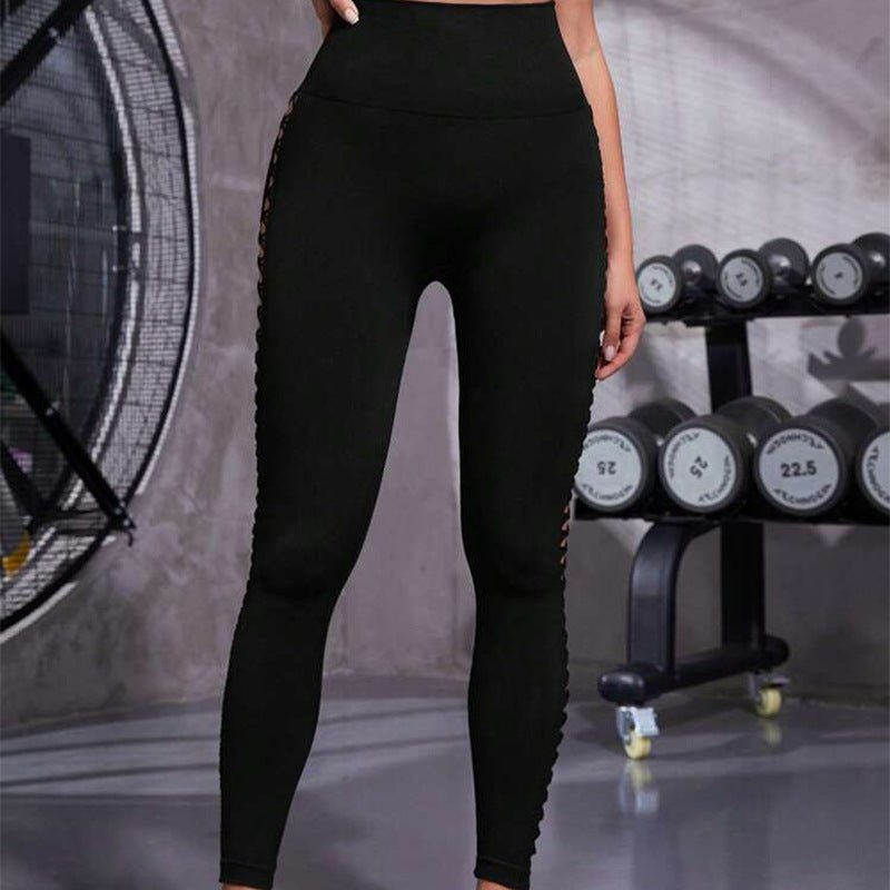 Hollow Tie Dye Printed Yoga Pants High Waist Butt Lift Seamless Sports Gym Fitness Leggings Slim Pants For Women Tight Trousers – travel - inspired 4 by Aroundtheworldinarush