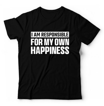 I Am Responsible For My Own Happiness | Travel - Inspired Unisex T-Shirt – travel - inspired Clothing by Aroundtheworldinarush