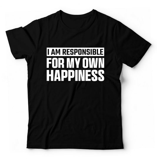 I Am Responsible For My Own Happiness | Travel - Inspired Unisex T-Shirt – travel - inspired Clothing by Aroundtheworldinarush